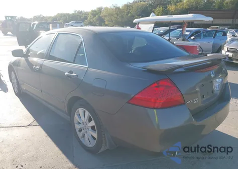 2007 Honda Accord 3.0 Lx из США, поврежденный, VIN 1HGCM66377A007488